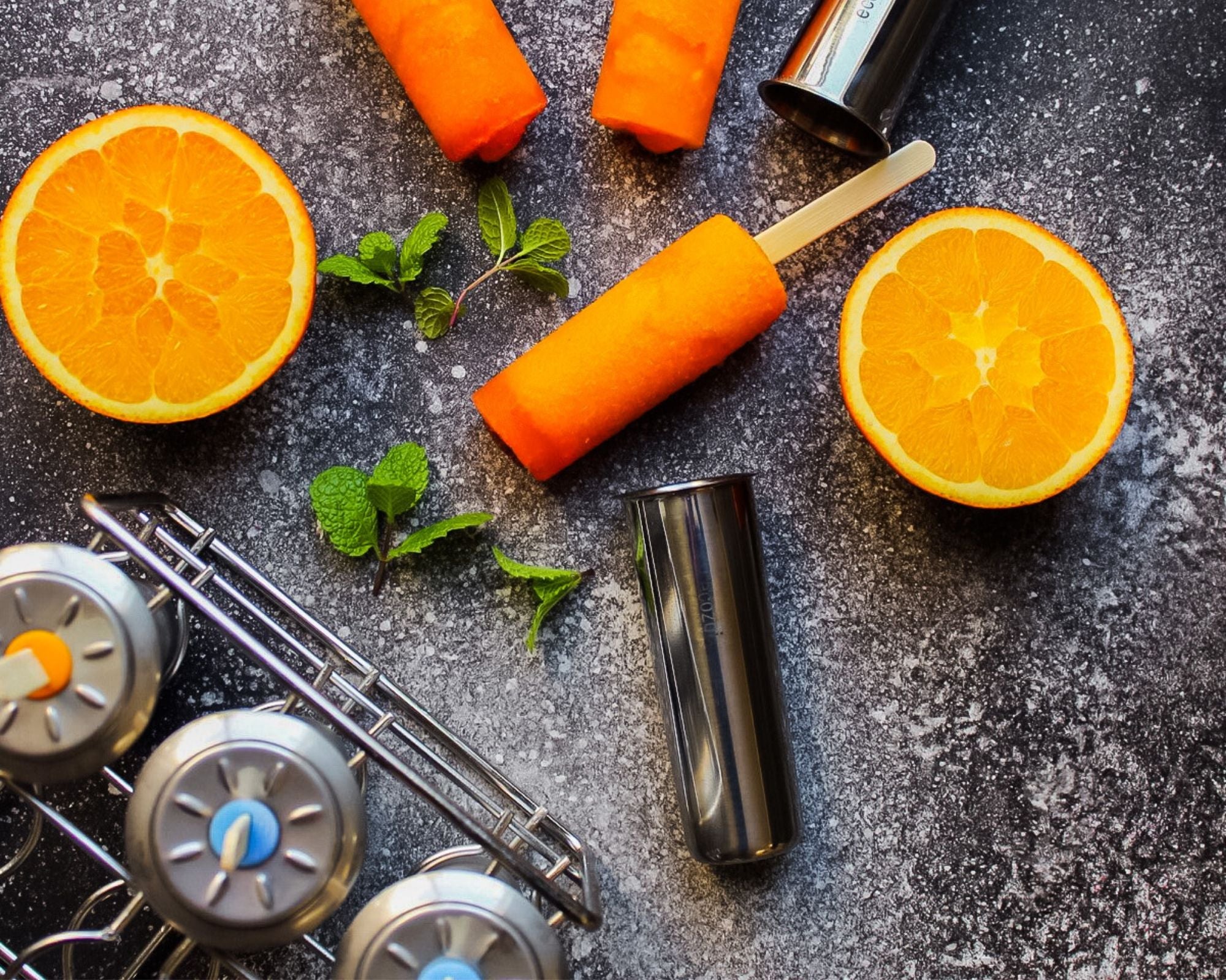 Orange Sunrise Popsicles – ecozoi