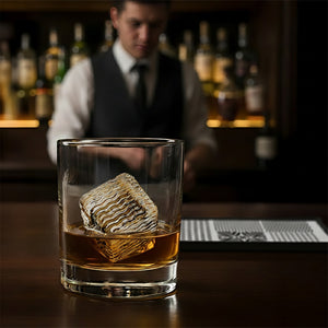 Ecozoi - Eco-friendly, Stainless Steel Ice Cube Stamp Tray, Silicone Ice Cube Tray, Stainless Steel Ice Tongs, BPA-free