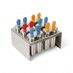 Ecozoi Stainless Steel Popsicle Molds with Sticks, TWIN Round & Reusable, Bamboo, Ice Cream Bars