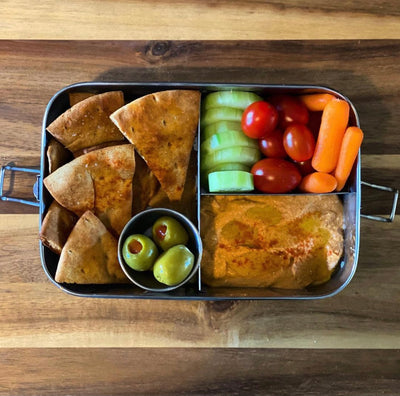 Chipotle Hummus and Baked Whole Wheat Pita Chips Snack Box