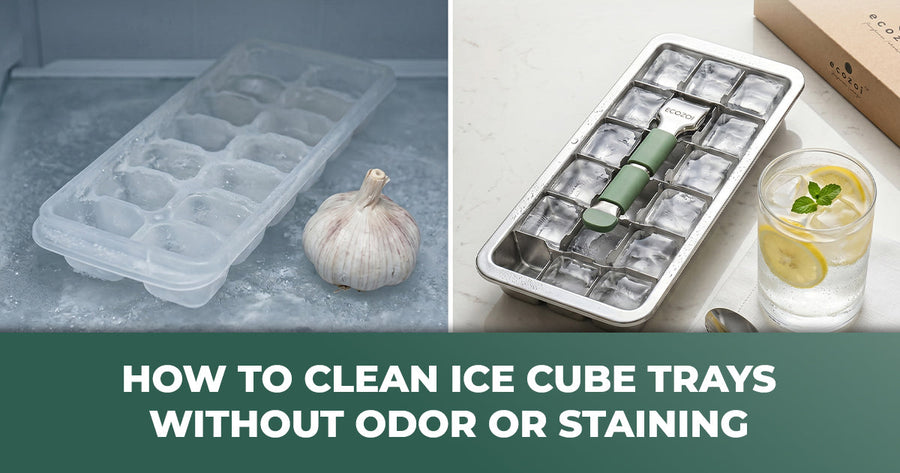 How to Clean Ice Cube Trays Without Odor or Staining