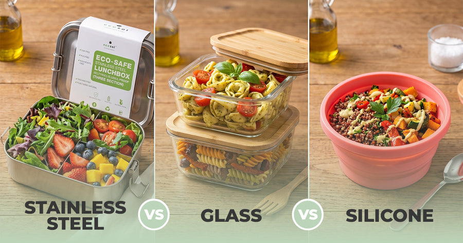 Stainless Steel vs. Glass vs. Silicone: Which Food Container Wins?