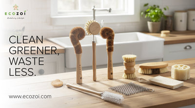 How Switching to Eco-Friendly Brushes Can Lower Kitchen Waste