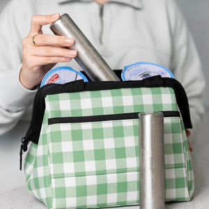 Stainless Steel Ice Packs For Lunch Bags and Coolers, 4 Pack Cylinder Shape