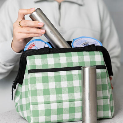 Stainless Steel Ice Packs For Lunch Bags and Coolers, 4 Pack Cylinder Shape