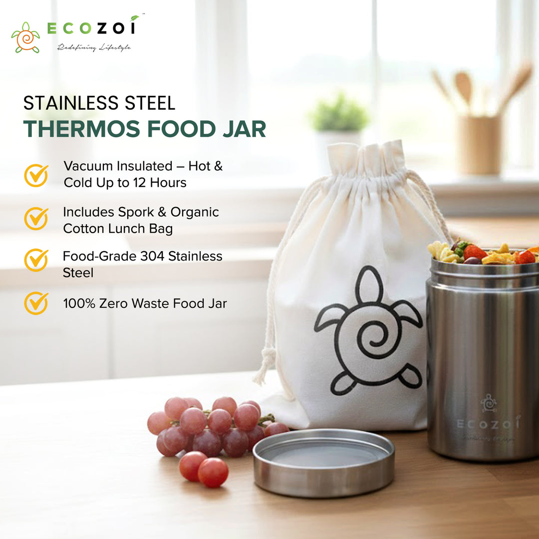 17 oz Stainless Steel Insulated Thermos Jar