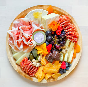 Ecozoi - Eco-friendly, 12-inch round disposable 100% natural palm leaf dinner plates, 25 Pack, leak-proof & compostable