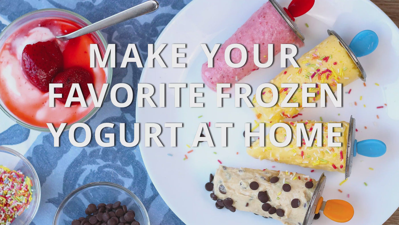 Ecozoi Stainless Steel Ice Pop Molds and Rack, Ice Cream Molds and Rounds with Reusable Stainless Steel Sticks