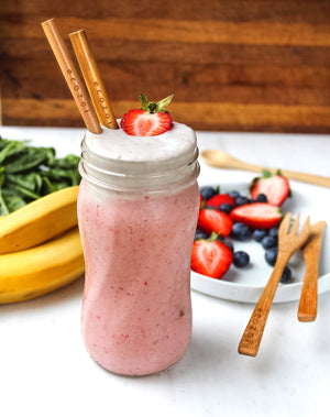 Ecozoi Organic Bamboo Straws and Bamboo Cutlery Utensils Set with BONUS Travel bag freeshipping - ecozoi