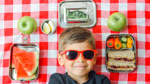 Ecozoi - Eco-friendly Leak-proof stainless steel 2-tier bento lunch box, 60 oz, silicone seal & bonus sauce pod, Stackable