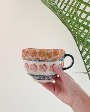 Ecozoi Reusable BeesWax Food Wraps, Assorted 4 Pack for Sandwiches, and Fruit & Veggie Bowls freeshipping - ecozoi