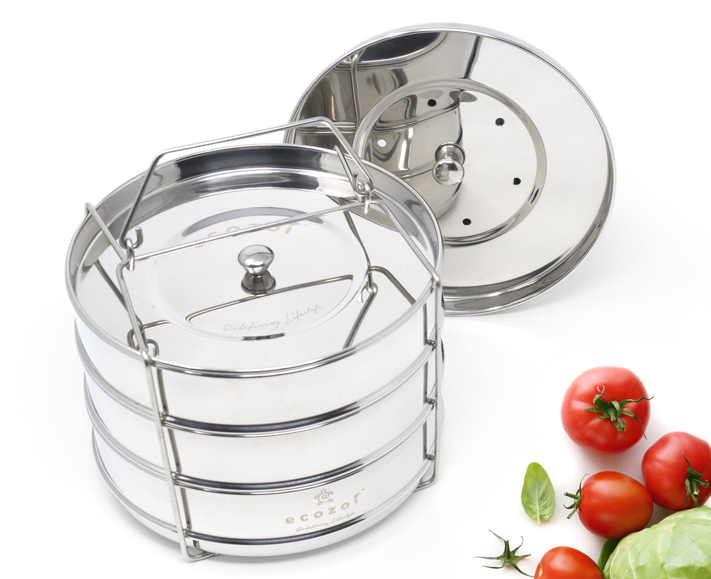 Instant Pot Insert Pans, Pot-in-Pot Pans for 6 Qt / 8 Qt Pressure Cookers, 3 Tier freeshipping - ecozoi