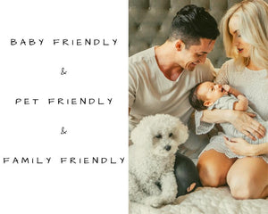 Ecozoi - Eco-friendly, 4-pack reusable 100% Organic bamboo kitchen paper rolls, rolled & stacked, tree-free, 11” x 11” size